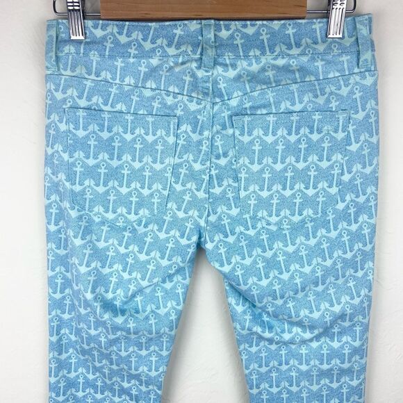 Vineyard Vines Anchor Skinny Ankle Jeans - Light Blue - Picture 6 of 7